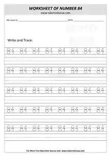 worksheet 84